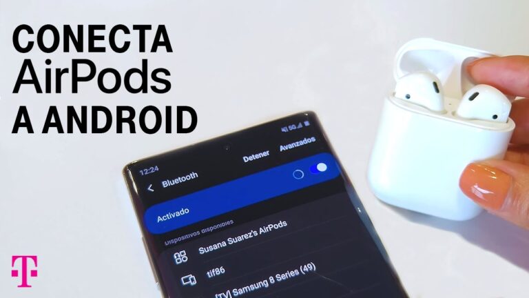 ¡Transporta tu experiencia auditiva! Conecta tus AirPods a un Android.