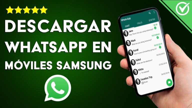 ¡Instala WhatsApp gratis en tu celular Android en español ahora mismo!