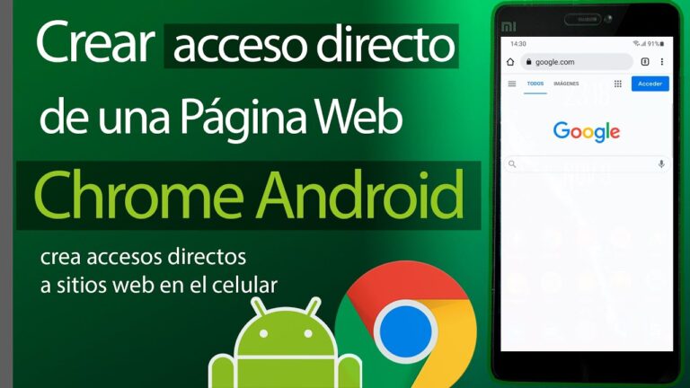 Facilita el acceso a tu página web con un acceso directo en Android