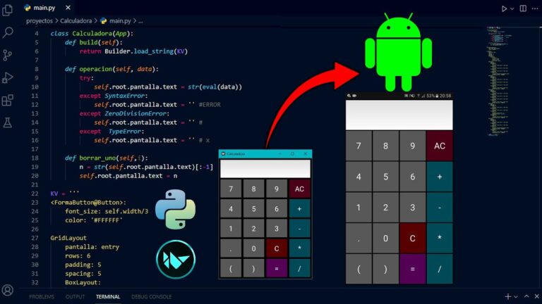 Compila Python en Android: Cómo llevar tus programas contigo