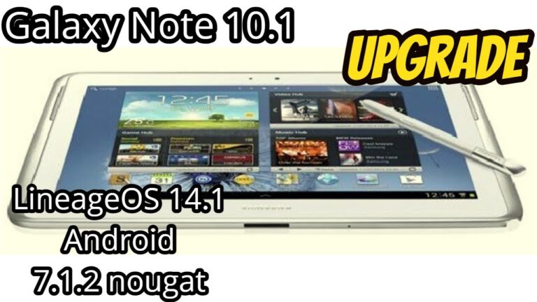 ¡Actualiza tu Samsung Galaxy Note 10.1 a Android 7 en minutos!